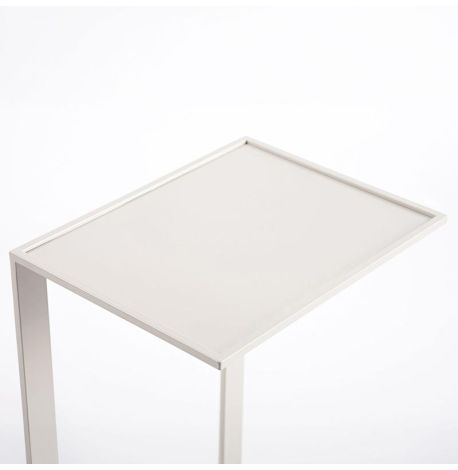 Металлический консольный столик Slide (бежевый)