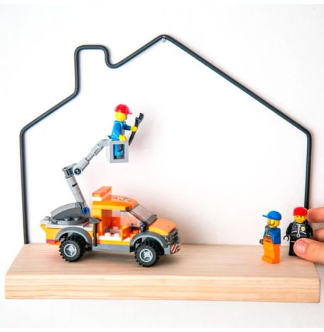 Настінна полиця «Будиночок»