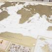 Скретч-карта світу My Map Antique edition Caribbean (англійська мова) в тубусі