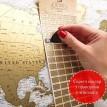 Скретч-карта мира My Map Antique edition (английский язык) в тубусе