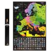 Скретч-карта Європи My Map Europe edition 41х61 (англійська мова) в тубусі