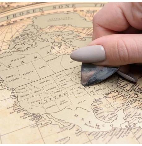 Скретч-карта світу My Map Special edition (англійська мова) в тубусі