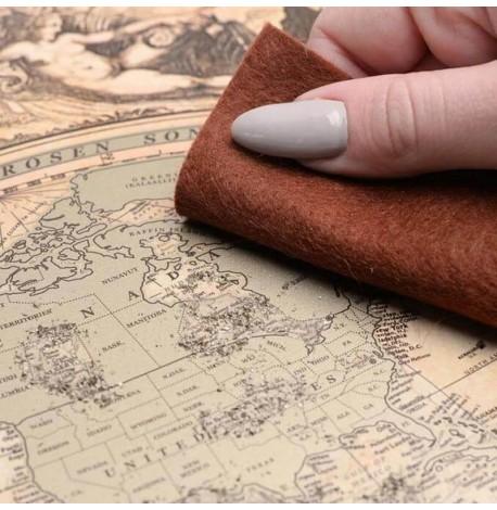 Скретч-карта світу My Map Special edition (англійська мова) в тубусі