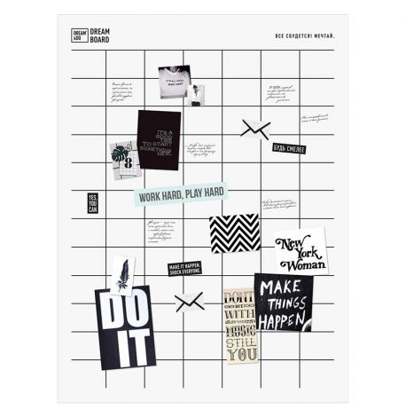Доска визуализации желаний Dream&Do Board (русский язык) в тубусе