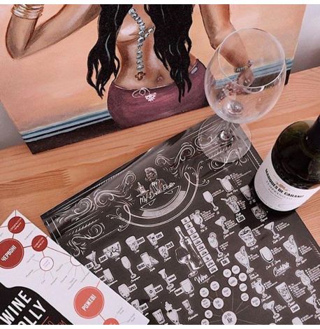 Алкогольний скретч-постер My Drink Poster edition (англійська мова) в тубусі