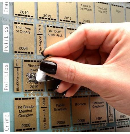 Скретч-постер фільмів My Poster Cinema edition True Story (англійська мова) в тубусі