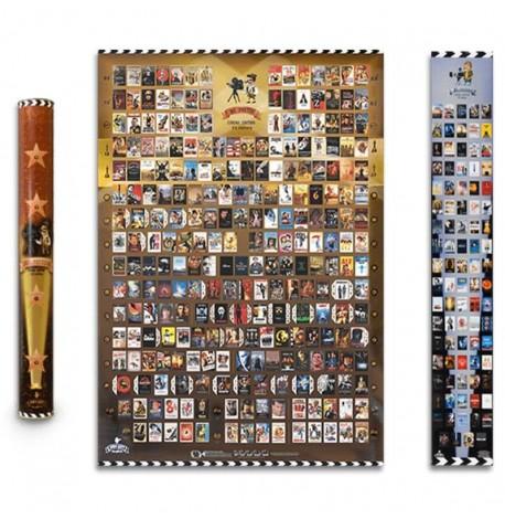 Скретч-постер фільмів My Poster Cinema edition 20 century (українська мова) в тубусі