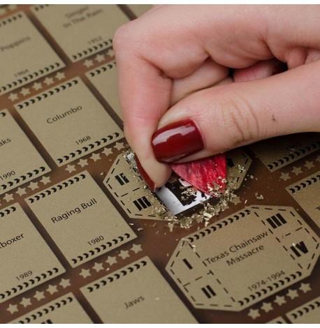 Скретч-постер фильмов My Poster Cinema edition 20 century (английский язык) в тубусе