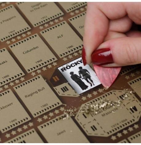 Скретч-постер фильмов My Poster Cinema edition 20 century (английский язык) в тубусе