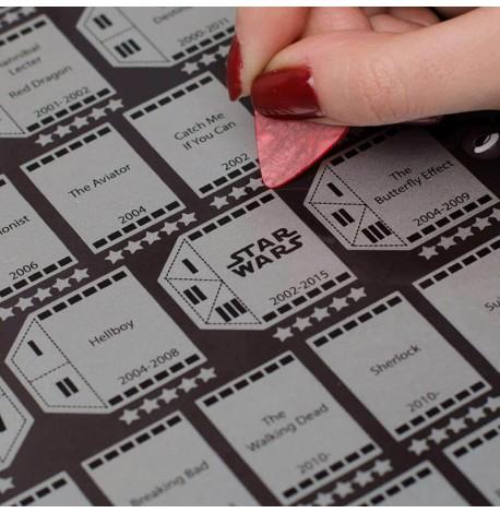 Скретч-постер фільмів My Poster Cinema edition 21 century (англійська мова) в тубусі