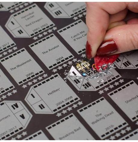 Скретч-постер фільмів My Poster Cinema edition 21 century (англійська мова) в тубусі