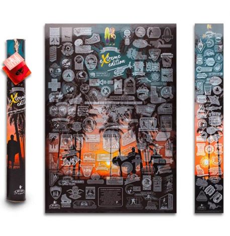 Скретч-постер My Poster Extreme edition (українська мова) в тубусі