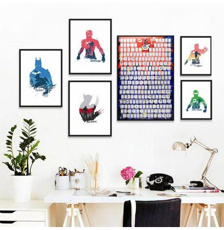 Скретч-постер фільмів My Poster Fantastic Movies (англійська мова) в тубусі