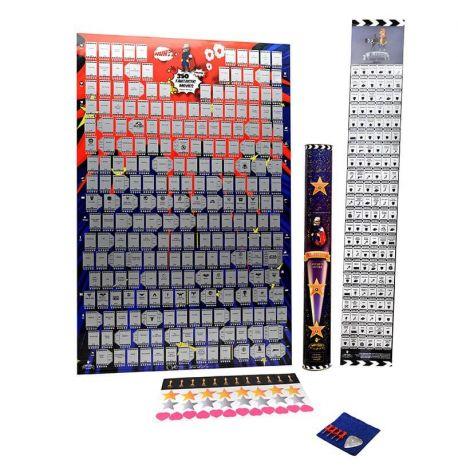 Скретч-постер фільмів My Poster Fantastic Movies (англійська мова) в тубусі