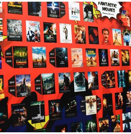 Скретч-постер фільмів My Poster Fantastic Movies (англійська мова) в тубусі
