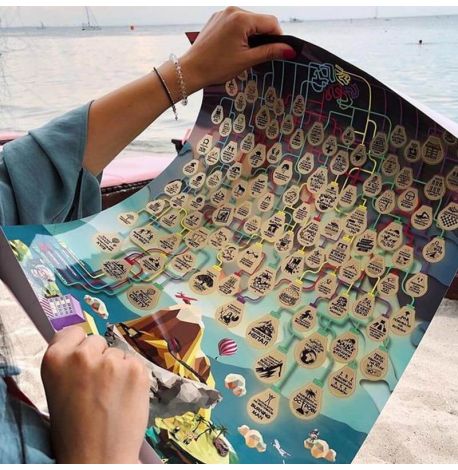 Скретч-постер My Life Poster (українська мова) в тубусі