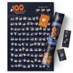 Скретч-постер для пар #100 Справ Kamasutra edition 18+ (англійська мова) в тубусі
