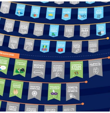 Скретч-постер #100 Справ (російська мова) в тубусі