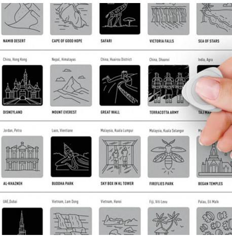 Скретч-постер #100 Wonders (англійська мова) у тубусі