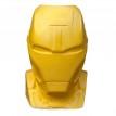 Скульптура вазон-органайзер "Залізна людина" (жовтий)