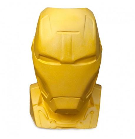 Скульптура вазон-органайзер "Залізна людина" (жовтий)