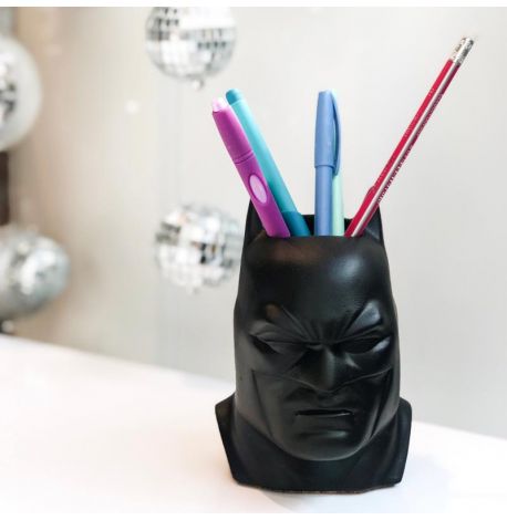 Скульптура вазон-органайзер "Бетмен" (чорний)