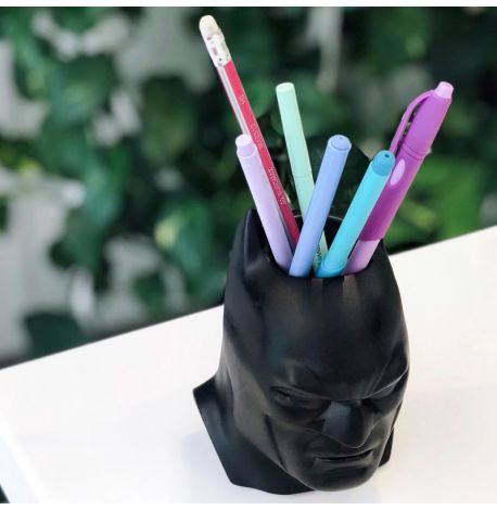 Скульптура вазон-органайзер "Бетмен" (чорний)