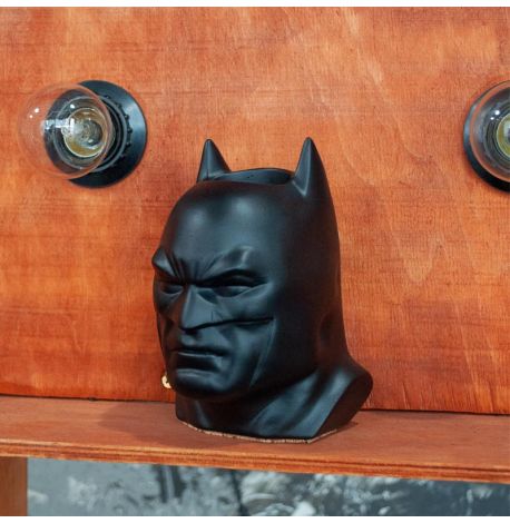 Скульптура вазон-органайзер "Бетмен" (чорний)