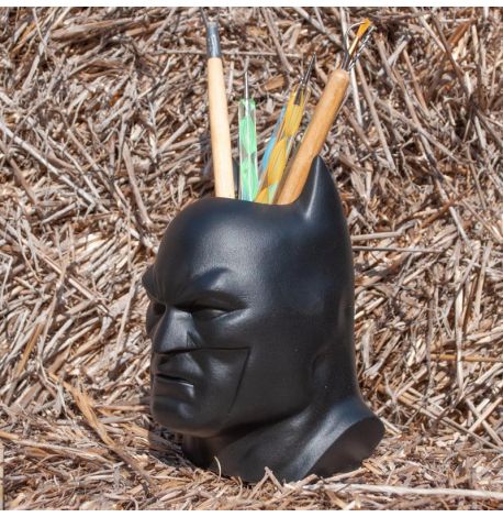 Скульптура вазон-органайзер "Бетмен" (чорний)