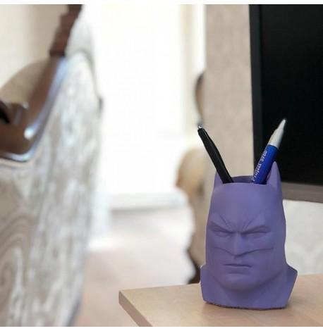 Скульптура вазон-органайзер "Бэтмен" (фиолетовый)