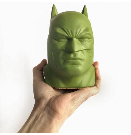 Скульптура вазон-органайзер "Бэтмен" (хаки)