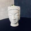 Скульптура вазон-органайзер "Будда" (белый)