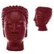 Скульптура вазон-органайзер "Будда" (бордовий)
