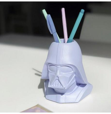 Скульптура вазон-органайзер "Дарт Вейдер" (голубой)