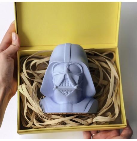 Скульптура вазон-органайзер "Дарт Вейдер" (голубой)