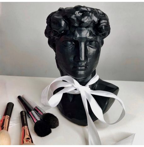 Скульптура вазон-органайзер "Давид" (чорний)