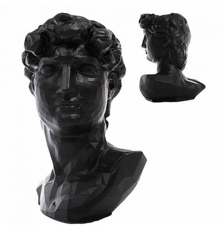 Скульптура вазон-органайзер "Давид" (чорний)
