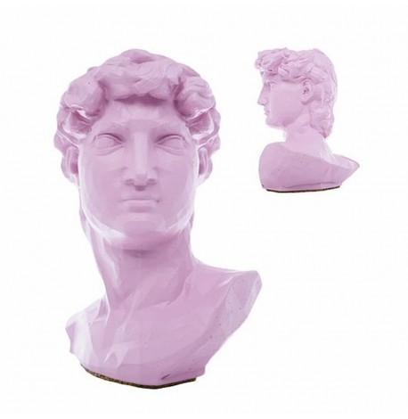 Скульптура вазон-органайзер "Давид" (лиловый)