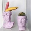 Скульптура вазон-органайзер "Давид" (лиловый)