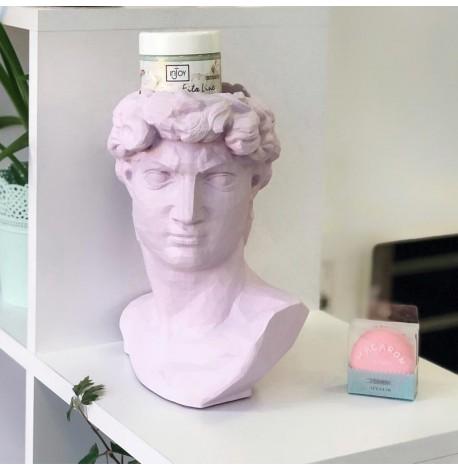 Скульптура вазон-органайзер "Давид" (лиловый)