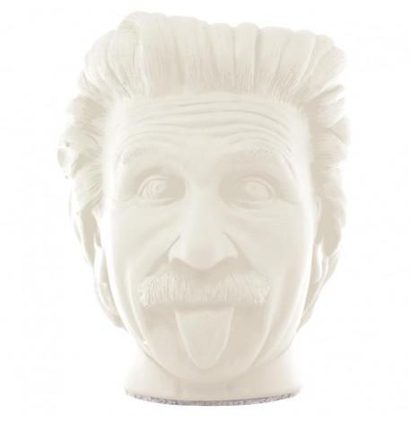 Скульптура вазон-органайзер "Ейнштейн" (білий)