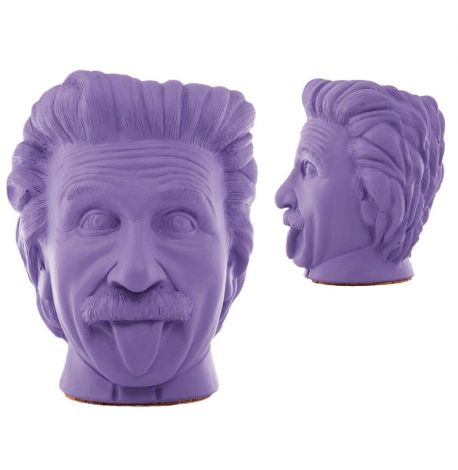 Скульптура вазон-органайзер "Эйнштейн" (фиолетовый)