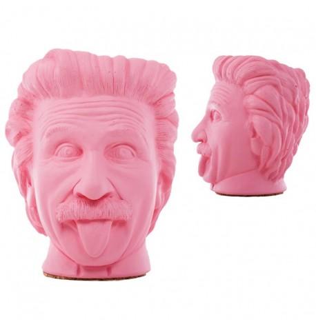 Скульптура вазон-органайзер "Ейнштейн" (рожевий)