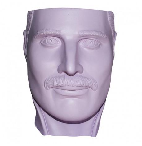 Скульптура вазон-органайзер "Фредди Меркьюри" (светло-лиловый)