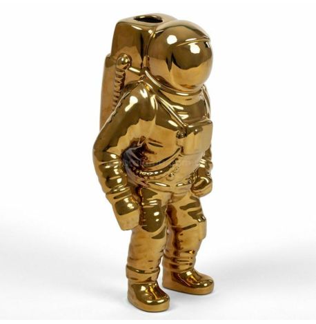 Статуэтка-ваза Seletti Starman Gold (фарфор)