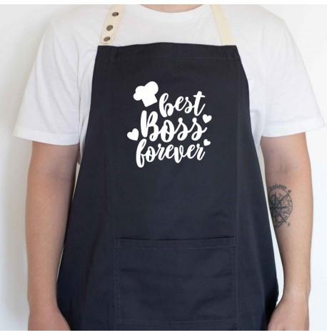 Фартух Best boss (чорний)