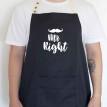 Мужской фартук Mr right (черный)