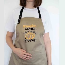 Фартук Pumpkin season (бежевый)