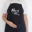Фартук "Тепло там, де ти" (черный)