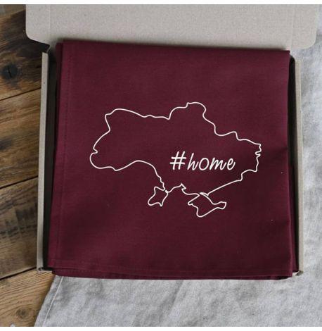 Фартук Home (бордовый)